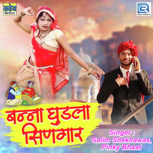 Banna Ghudla Shingare Salim Shekhawas, Pinky Bhaat song